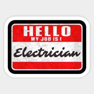 electrician Sticker